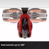 EINHELL Carrete de manguera a batería Power X-Change GE-HR 18/30 WH Li-Solo, 18 Voltios, Soporte para manguera rojo