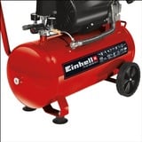 EINHELL TC-AC 420/50/10 V compresor de aire 2200 W 420 l/min Corriente alterna rojo/Negro, 420 l/min, 10 bar, 2200 W, 41,8 kg