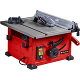 EINHELL TC-TS 8, 4340426, Sierra circular de mesa rojo