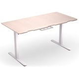 ENDORFY Atlas L Electric, Gaming Desk  beige claro/blanco