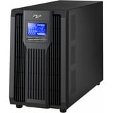 FSP Champ Tower 2K enchufes con toma de tierra, UPS negro