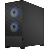 Fractal Design Pop Air Torre Negro, Cajas de torre negro, Torre, PC, Negro, ATX, micro ATX, Mini-ITX, Acero, Vidrio templado, Multi