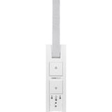 HOMEPILOT Enrollador de cinta RolloTron pure, Bobinador de correa eléctrica blanco