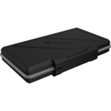 ICY BOX IB-AC620-M2 caja para equipo Portaaccesorios de viaje rígido Negro, Caja de depósito negro/Gris, Portaaccesorios de viaje rígido, EVA (Etileno Acetato de Vinilo), Silicona, 64 g, Negro