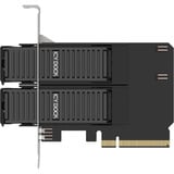 Icy Dock ExpressSlot Core CP073-2 (MB312M4P-B), Chasis intercambiable negro