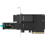 Icy Dock ExpressSlot Core CP073-2 (MB312M4P-B), Chasis intercambiable negro