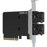 Icy Dock ExpressSlot Core CP073-2 (MB312M4P-B), Chasis intercambiable negro