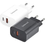 Intenso Adaptador de corriente W30AC, Cargador negro