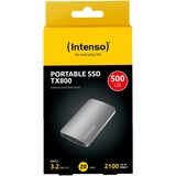 Intenso SSD externa TX800 500 GB, Unidad de estado sólido antracita