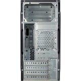 Inter-Tech IT-6502 Romea Micro Torre Negro, Cajas de torre negro, Micro Torre, PC, Negro, uATX, 14 cm, 29 cm