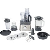 Kenwood MultiPro Compact+ FDM316SS robot de cocina 800 W 2 L Gris Balanza integrada plateado, 2 L, Gris, Botones, Giratorio, 1,2 L, Plástico, Metal