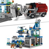 LEGO City 60316 Comisaría de Policía, Camión y Helicóptero de Juguete, Juegos de construcción Camión y Helicóptero de Juguete, Juego de construcción, 6 año(s), Plástico, 668 pieza(s), 1,37 kg
