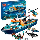 LEGO City Exploradores del Ártico: Barco, Juegos de construcción Juego de construcción, 7 año(s), Plástico, 815 pieza(s), 2,66 kg