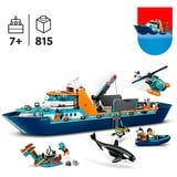 LEGO Exploradores del Ártico: Barco, Juegos de construcción Juego de construcción, 7 año(s), Plástico, 815 pieza(s), 2,66 kg