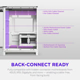 NZXT H6 ( 2026 ) Todo Blanco, Cajas de torre blanco