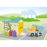 PLAYMOBIL Junior: Camión con garaje de clasificación, Juegos de construcción 