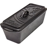 Petromax K4 bandeja de horno Rectangular hierro fundido, Olla negro, 2,4 L, Rectangular, hierro fundido, Negro