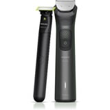 Philips Recortadora Multigroom Todo en Uno Serie 9000 19 en 1, Cortador de pelo gris