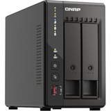 QNAP TS-253E NAS Torre Intel® Celeron® J6412 8 GB 0 TB QNAP QTS Negro negro, NAS, Torre, Intel® Celeron®, J6412, 8 GB, 0 TB