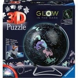 Ravensburger Rompecabezas 3D Globo estrellado que brilla en la oscuridad, Puzzle 