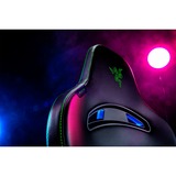 Razer Enki Silla para videojuegos de PC Asiento acolchado Negro, Asientos de juego negro/Verde, Silla para videojuegos de PC, 136 kg, Asiento acolchado, Respaldo tapizado, 166,5 cm, 204 cm