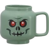 LEGO Taza de cerámica esqueleto verde