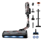 Rowenta X-Force Flex 16.60 Animal Aqua RH9CD9, Aspirador vertical negro/Marrón claro