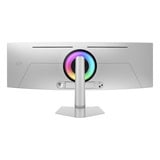 Samsung Odyssey S49DG934SU QD-OLED, Monitor de gaming plateado