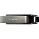 SanDisk Extreme Go unidad flash USB 256 GB USB tipo A 3.2 Gen 1 (3.1 Gen 1) Acero inoxidable, Lápiz USB plateado/Negro, 256 GB, USB tipo A, 3.2 Gen 1 (3.1 Gen 1), 400 MB/s, Deslizar, Acero inoxidable