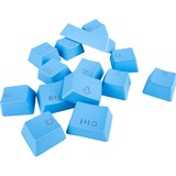 Sharkoon SAC14 PBT Tecla, Cubierta de teclado azul, Tecla, Azul