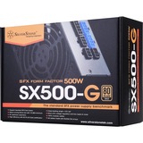 SilverStone SST-SX500-G V1.1, Fuente de alimentación de PC negro