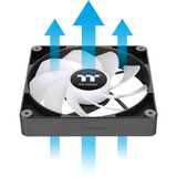 Thermaltake CT140 Reverse ARGB Sync PC Cooling Fan, Ventilador negro