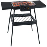 Tristar BQ-2870 Barbacoa eléctrica, Parrilla negro, 2000 W, Barbacoa, Eléctrico, Balcone, Interior, 1 zona(s), 250 °C
