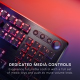 Turtle Beach TBK-1003-02-DE, Teclado para gaming aluminio (cepillado)/Negro