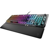 Turtle Beach TBK-1003-02-DE, Teclado para gaming aluminio (cepillado)/Negro