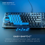Turtle Beach TBK-1003-02-DE, Teclado para gaming aluminio (cepillado)/Negro