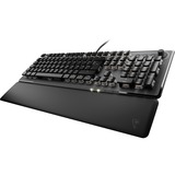 Turtle Beach Vulcan II teclado Juego USB Alemán Negro, Teclado para gaming aluminio (cepillado)/Negro, Completo (100%), Alámbrico, USB, Interruptor mecánico, LED RGB, Negro