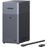 UGREEN Paquete DH2300 con 2x Seagate IronWolf NAS 4 TB CMR negro