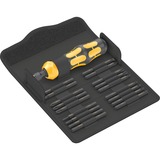 Wera Kraftform Kompakt 900 Set 1, con destornillador de impacto, Conjuntos de bits negro/Amarillo