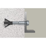 fischer Anclaje de hormigón celular FPX M10, Pasador 