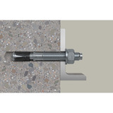 fischer Anclaje de perno FAZ II Plus 12/60 R en cubo, Pasador acero fino