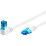 goobay 51536 cable de red Blanco 1 m Cat6a U/UTP (UTP) blanco, 1 m, Cat6a, U/UTP (UTP), RJ-45, RJ-45