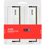 ADATA GAMMIX AX4U32008G16A-DTWHD35 módulo de memoria 16 GB 2 x 8 GB DDR4 3200 MT/s 288-pin DIMM, Memoria RAM blanco, 16 GB, 2 x 8 GB, DDR4, 288-pin DIMM
