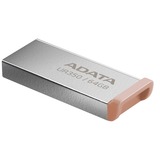 ADATA UR350-64G-RSR/BG, Lápiz USB níquel/Marrón