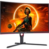 AOC CQ32G3SU/BK pantalla para PC 80 cm (31.5") 2560 x 1440 Pixeles Quad HD LED Negro, Rojo, Monitor de gaming negro/Rojo, 80 cm (31.5"), 2560 x 1440 Pixeles, Quad HD, LED, 4 ms, Negro, Rojo
