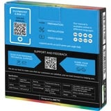 ARCTIC P12 PWM PST A-RGB 0dB Carcasa del ordenador Ventilador 12 cm Negro, Blanco 1 pieza(s) negro, Ventilador, 12 cm, 2000 RPM, 48,8 cfm, 82,91 m³/h, Negro, Blanco