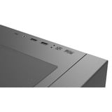 Aerocool D502A Midi Tower Negro, Cajas de torre negro, Midi Tower, PC, Negro, ATX, micro ATX, Mini-ITX, Acrilonitrilo butadieno estireno (ABS), SPCC, Juego