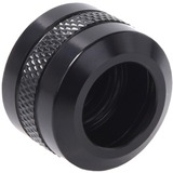 Alphacool 17471 accesorio o pieza de sistema de refrigeración para ordenador Racor, Conexión negro (mate), Racor, Latón, Negro, 1/4", 20 mm, 2,2 cm