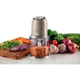 Ariete 0438/03 0,6 L 400 W Beige, Trituradora crema, 0,6 L, Beige, Acero inoxidable, Botones, 400 W, 125 mm