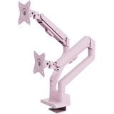 Arozzi AZ-ALZARE-NEO-DUO-PNK, Soporte de monitor rosa